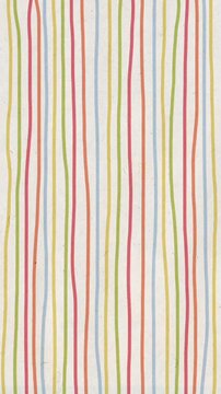 Handdrawn motion colorful line green pink