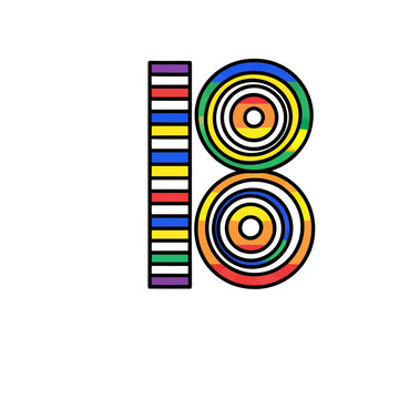 Abstract Colorful Shapes
