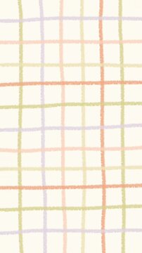 Handdrawn moving graph pattern soft pastel