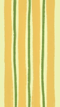 Handdrawn moving stripe pastel green