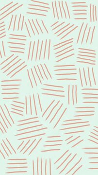 Handdrawn moving doodle