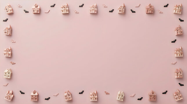 Colorful smiley faces border design