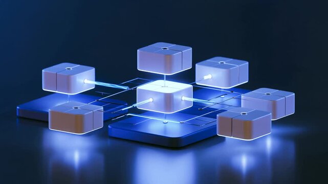 Connected Data Blocks Technology Showcase Footage