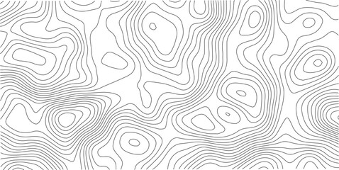 topographic contours map background .Vector geographic contour map. Abstract wave paper curved reliefs background . © Manjur