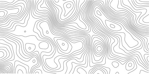 Abstract topographic map background with contour lines indicating elevation line art elevation cartography geography abstract landscape contours background © Manjur