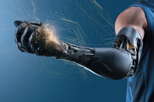Cybernetic bionic arm prosthesis concept