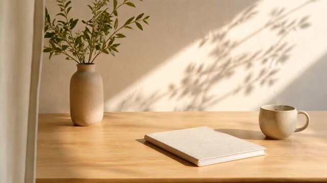 朝の光が差す穏やかな室内