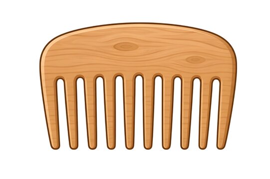 Wooden comb