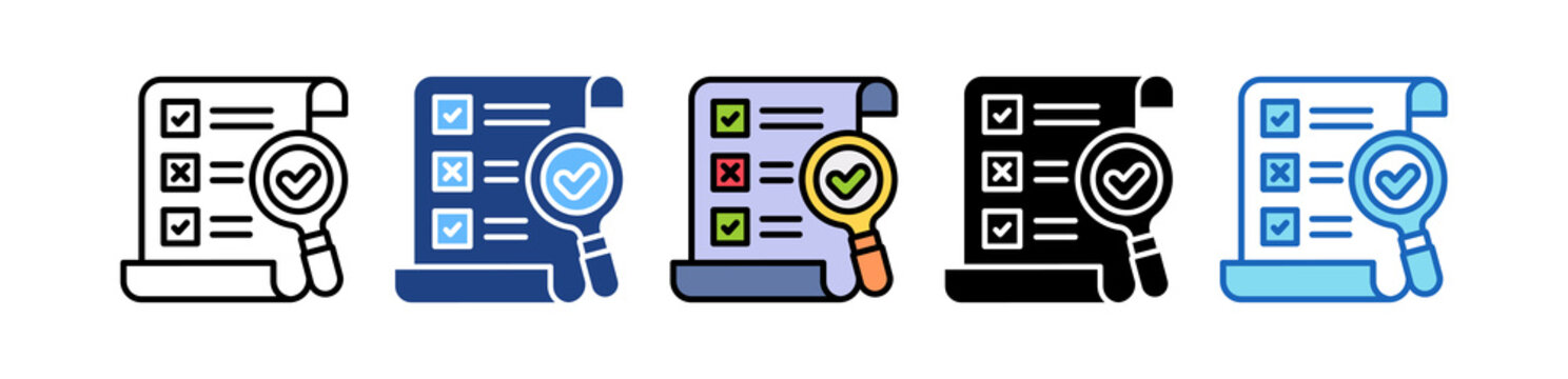 Results Evaluation multiple icon