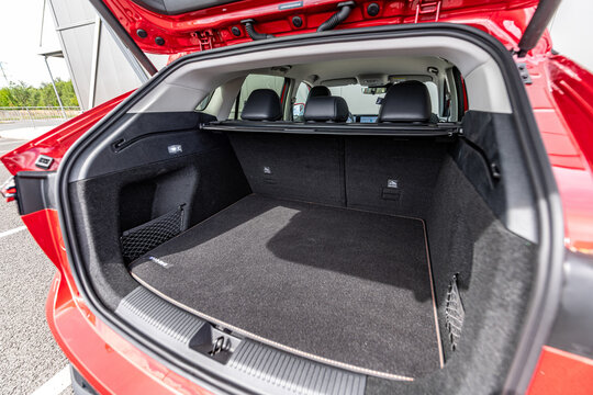 Interior of MG HS, model year 2026, Hradec Kralove, Czech Republic, 21. 7. 2026