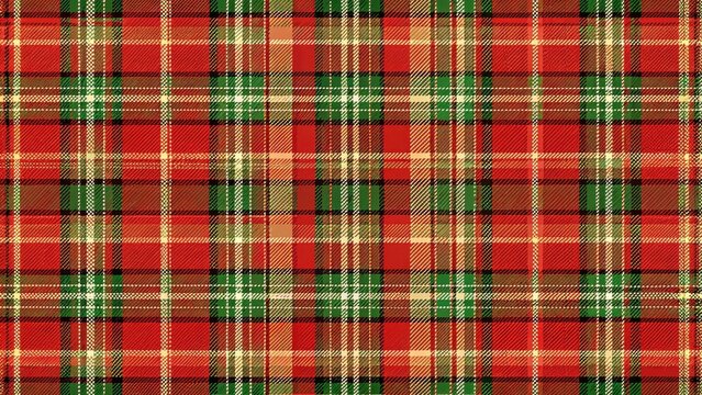 Red green plaid pattern seamless texture background plaid tartan pattern