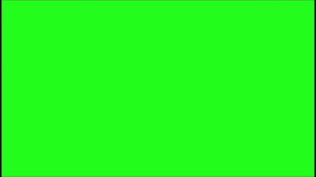 3D Blue Geometric Triangle Grid Wipe Transition to Green Screen Motion Graphic Overlay