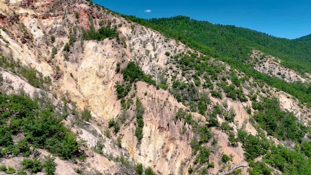 Devil's Town (Djavolja Varos, Serbia). It was a nominee in the New Seven Wonders of Nature campaign. Devils Town is a rock formation consisting of about 200 earth pyramids or "towers" in Serbia