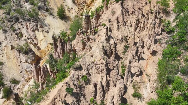 Devil's Town (Djavolja Varos, Serbia). It was a nominee in the New Seven Wonders of Nature campaign. Devils Town is a rock formation consisting of about 200 earth pyramids or "towers" in Serbia