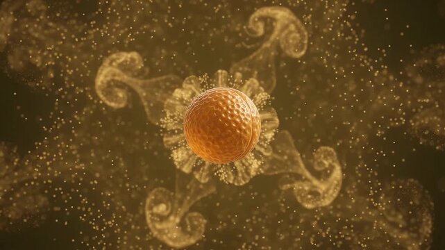 Continuous Pollen Dispersal Cycle and Plant Reproduction Loop