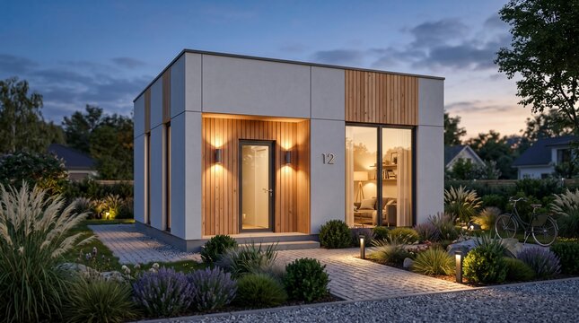 Modern minimalist house