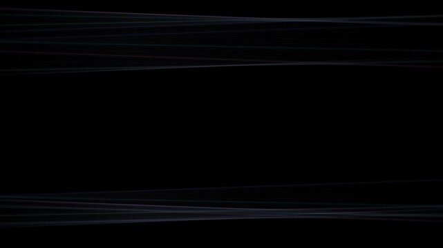 Aurora Thread Weave Animation on Transparent Background