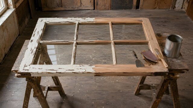 Restoring an Old Wooden Window Instead of Replacing It