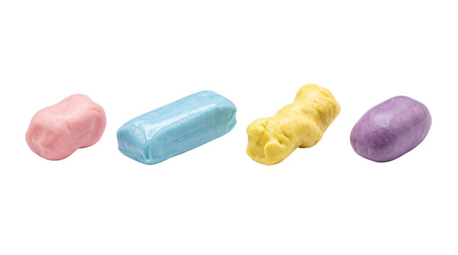 taffy PNG set , white background as transparent