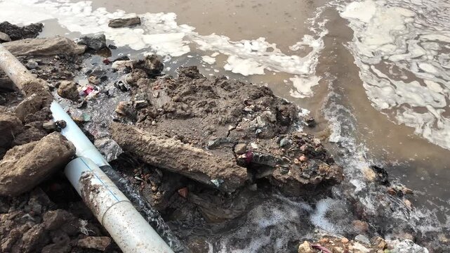 Flood Damage to Rural Drainage Pipe System