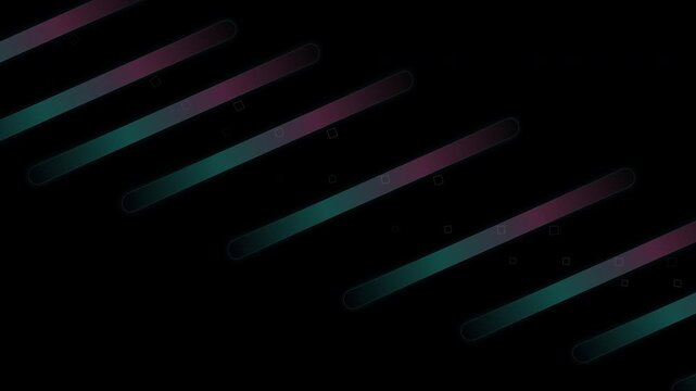 Prismatic Data Ribbons Flowing on Transparent Background