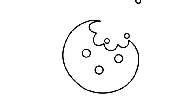 cookies coloring page