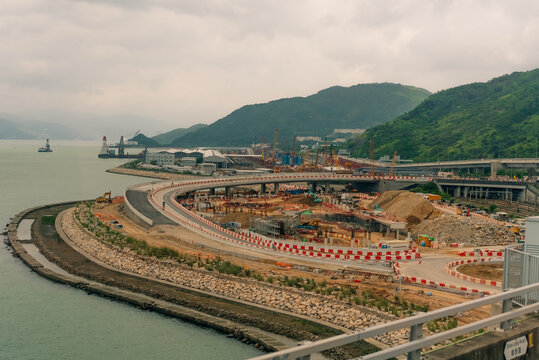 Construction of a major road interchange and elevated roadway associated with the Tuen Mun&ndash;Chek Lap Kok Link Hong Kong, China - 30 August 2026