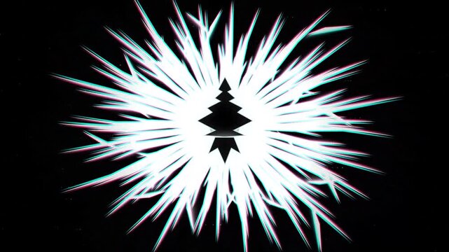 A cybernetic organic core with sharp metallic thorns pulsing in neon pink and magenta on a dark background. Featuring dynamic chromatic aberration and particle elements, this seamless loop is perfect 