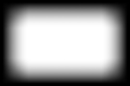 Vintage film overlay texture, black blur gradient frame with soft faded edges fading to transparent center, retro photo filters, old film border overlay mockup, dark gradient frame old movie footage