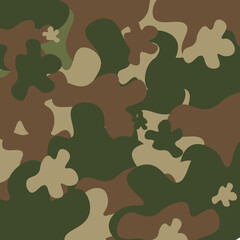 camouflage seamless pattern © Muns