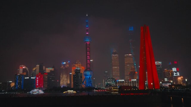Shanghai People&rsquo;s Heroes Memorial Tower in Huangpu Park at the confluence of the Huangpu River and Suzhou Creek Shanghai - Shanghai, China - 31 August 2026