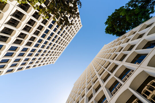 view of office buildings and sky
