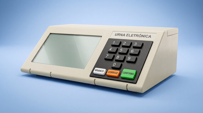 Electronic voting machine for elections
