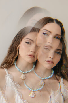 Surreal beauty woman 