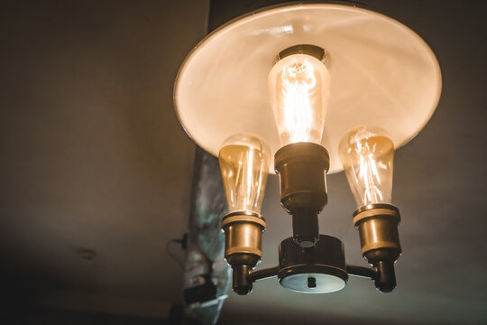 light bulb on the wall