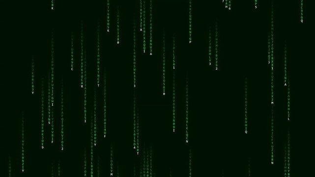 abstract background with binary code