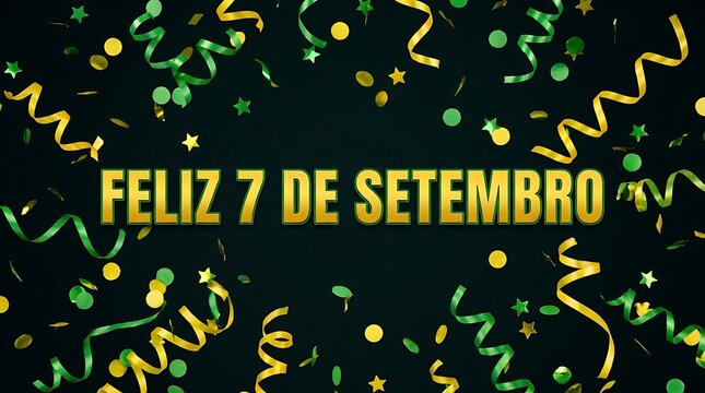 Happy independence day of brazil september 7th celebration