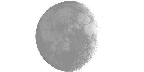 Full moon close-up in grayscale, detailed lunar surface texture and craters, night sky astronomy background photo © jawadfi