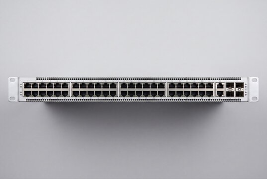 Network switch device ethernet ports panel professional hardware rack
