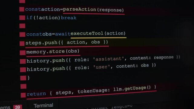 Error Fatal AI System Crash coding Chatbot Virus Corrupts Data red Screen of Death Digital Failure Concept