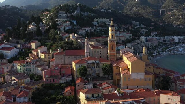 Menton. France July 2023