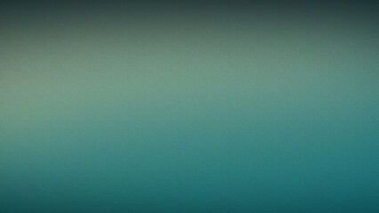 Obraz premium A smooth gradient background with a subtle grainy texture shifting from light green to teal with soft gradient transitions green deep atmosphere wallpaper abstract with backdrop