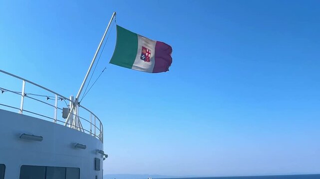 flag of the ship