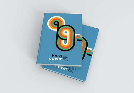 Hard Cover Book Mockup