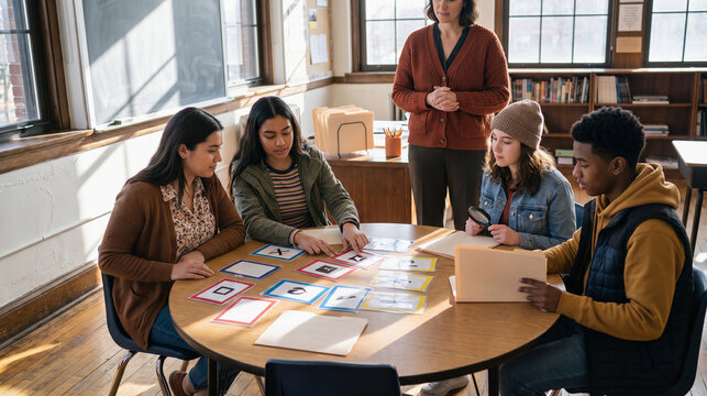 Students Kick Off a Classroom Evidence Review Workshop Together