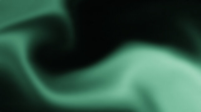 Abstract green silk wave background design for digital art projects, modern websites, and elegant promotional material