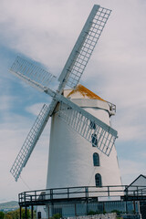 Historic Blennerville Windmill, a fully restored working tower mill built around 1800 by Sir Rowland Blennerhassett near Tralee, County Kerry, Ireland - Tralee, County Kerry, Ireland - 31 August 2026. © IBRESTER