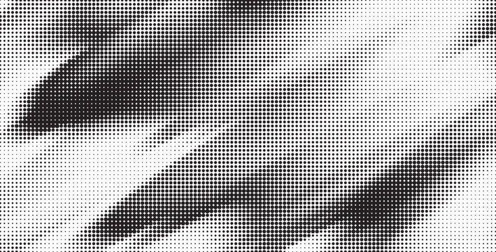 Halftone background vector, abstract backdrop design with two tone pattern and copy space for edit your content