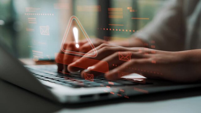 Password security breach warning with red asterisk box, cybersecurity alert, lock icons, and critical vulnerability signals in digital system access Marrow