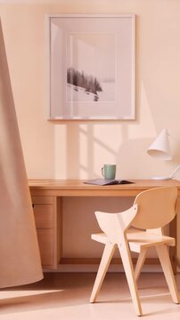 modern working desk